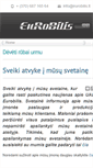 Mobile Screenshot of eurobilis.lt